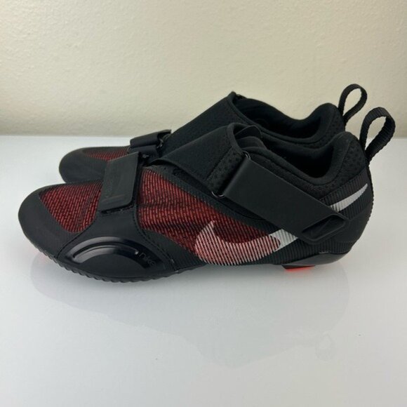 Nike Cycling SuperRep Black & Orange Shoes CW2191-008 US 9.5 main image 7
